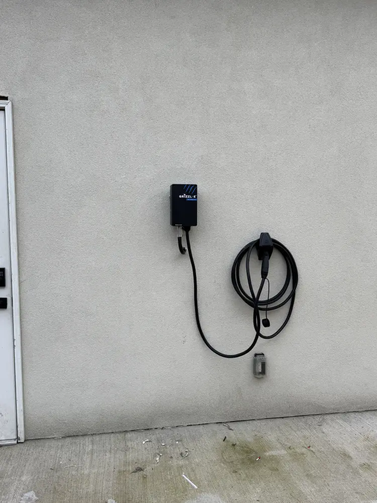 ev charger installation load managment