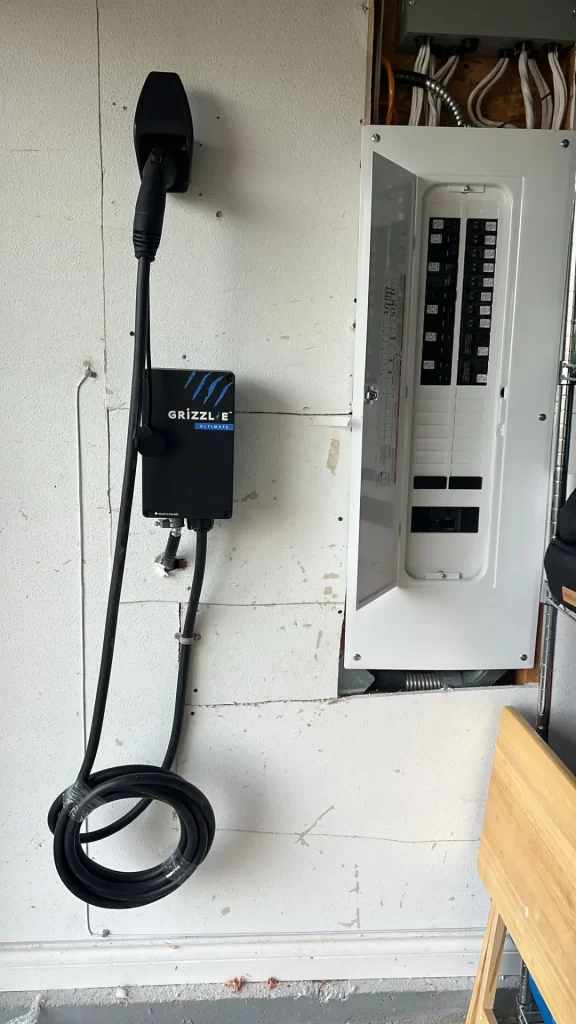 ev charger installation load managment