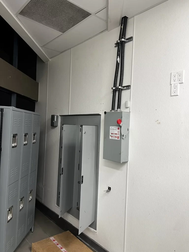 panda pancakes electrical upgrades